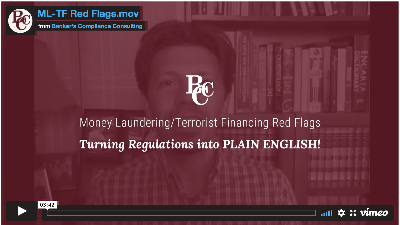Online Bankers Training Money Laundering/Terrorist Financing Red Flags